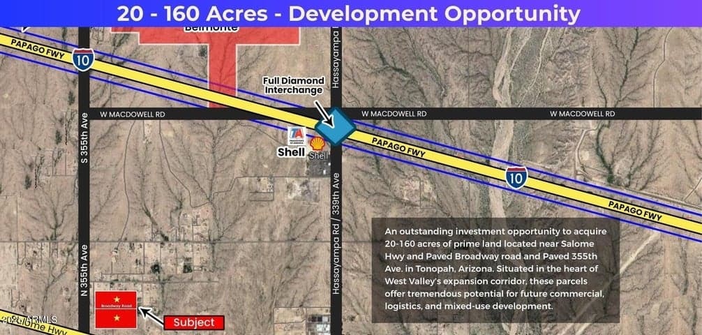 0 W Broadway Road #Lot 1, Tonopah, AZ