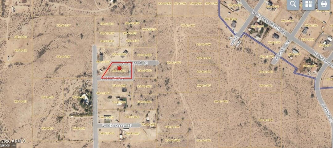 361st and Lower buckeye -- #Lot E, Tonopah, AZ