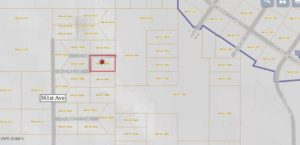 361st and lower buckeye Road #Lot D, Tonopah, AZ