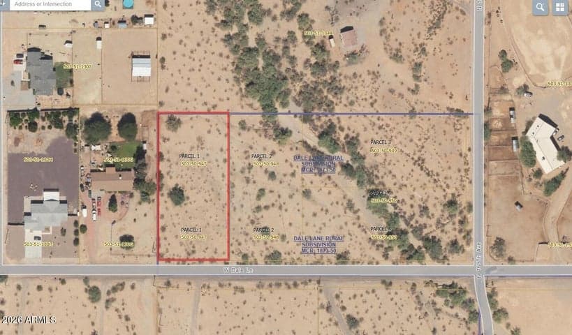 1682x W Dale Lane #Parcels 1, Surprise, AZ